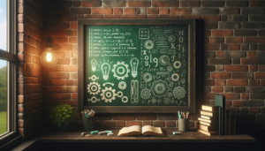 software development blackboard - widescreen