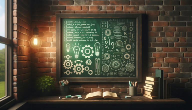 software development blackboard - widescreen